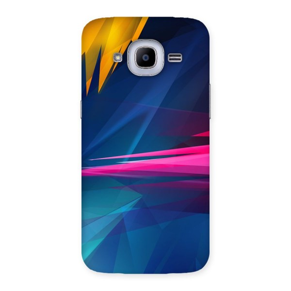 Blue Red Abstract Back Case for Samsung Galaxy J2 2016